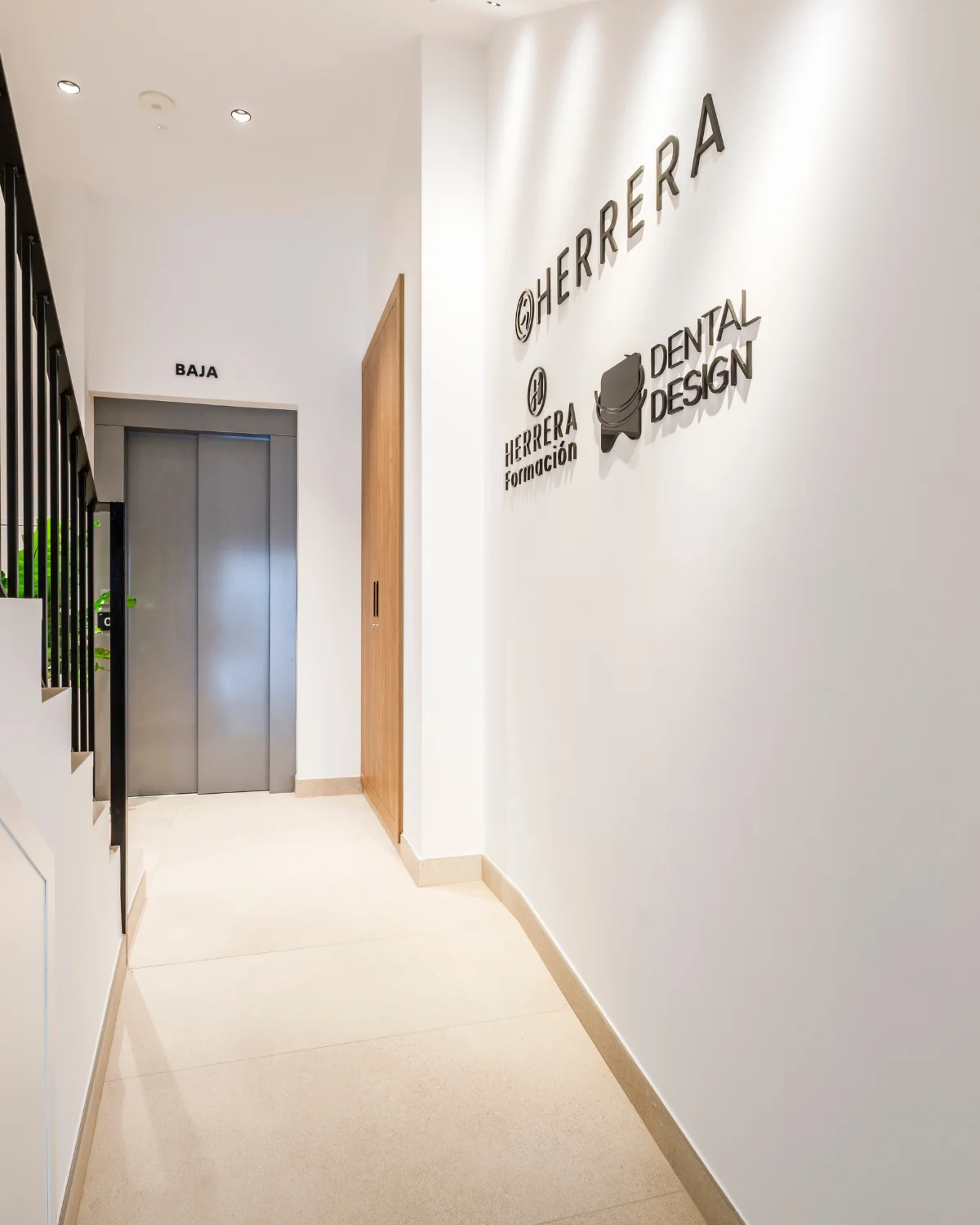 Zona visual de la sala de formación