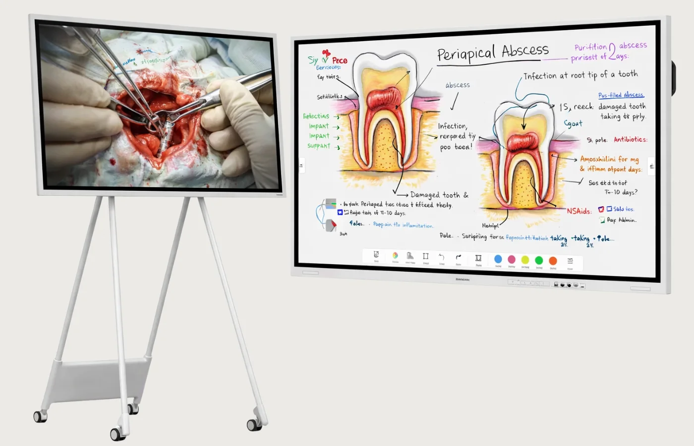 Samsung Flip 55 Pro en la sala