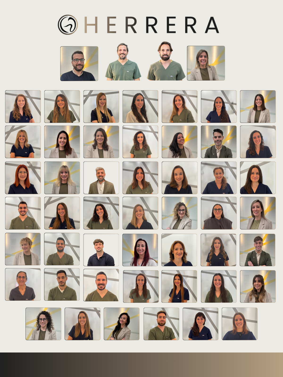 Equipo de Clínica Herrera en formato vertical